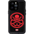 Marvel Captain America Hydra Symbol iPhone 15 Pro Waterproof Case